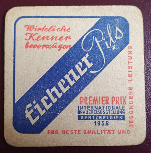 Bierdeckel brauerei eichener - bierdeckel,