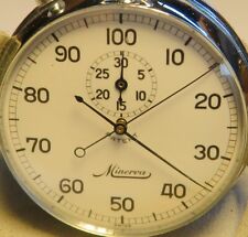 Minerva Rattrapante Stoppuhr  Dienstuhr Wehrmacht Reichsluftwaffe 100er WK 2