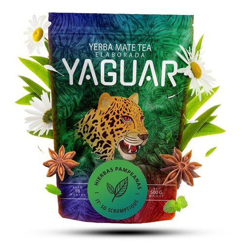Mate tee yaguar hierbas - tee,