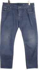 G-Star Raw Morris Low Straight Herren W33/L32 Blau Knopf Fly Jeans