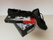 Capezio Damen Jr. Footlight 550 BLK Charakterschuhe Gr. 9,5M (41)