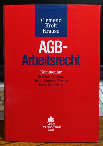 Agb arbeitsrecht kommentar - -,