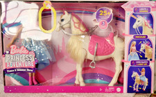 BARBIE Tanzendes Pferd und Puppe Barbie Prinzessinnen Abenteuer von MATTEL
