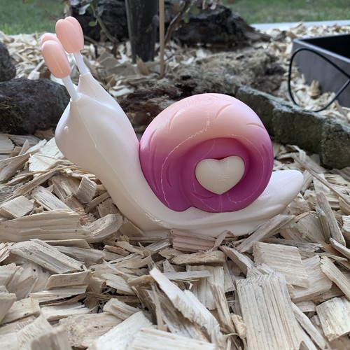 Schnecke tiffy deko 3d - ,