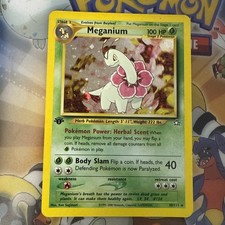 Pokemon Meganium Neo Genesis