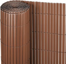 Ribelli PVC Sichtschutzmatte, 0,8 x 3m, braun - B-Ware neuwertig
