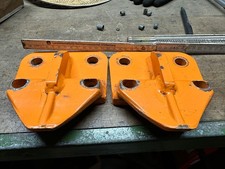 Unimog Anbauplatte Fangtaschen