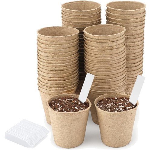 Pflanztöpfe aus papier - aus, 100