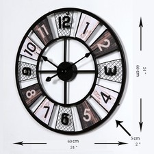 Große Wanduhr 60cm ohne