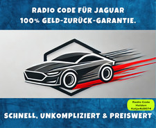 Jaguar Radio Code / Pin Code