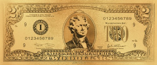 Usa dollar große gold - 2,