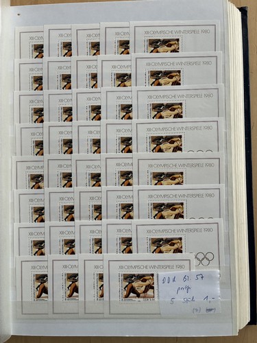 Ddr block postfrisch 5 - block,