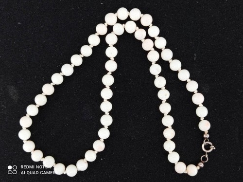 Vintage korallenkette collier - vintage,