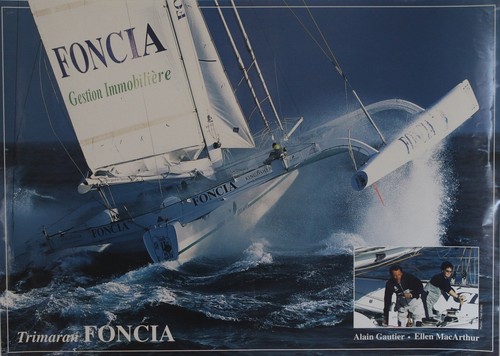 Poster segel trimaran foncia - poster:,