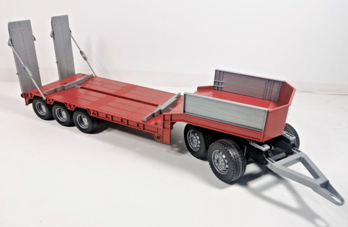 Bruder lkw tiefladeranhänger - bruder,