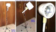 Hanau Heraeus Op Lampe Leuchte Feld Untersuchungsleuchte Tisch Examination Lamp