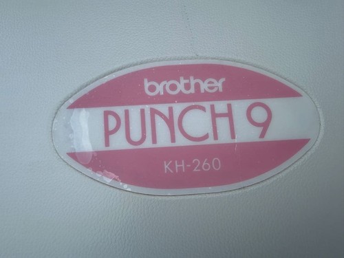 Brother punch 260 - punch, 9