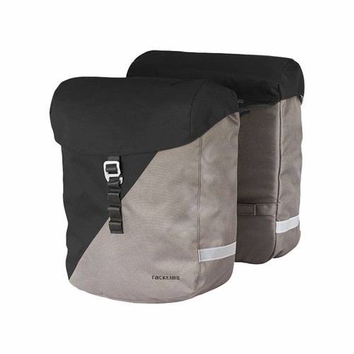 Double bag for bicycle rear - double,