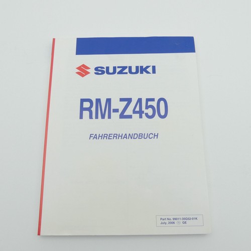 Original suzuki 450 rmz - original,
