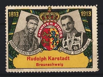 Reklamemarke braunschweig - reklamemarke,