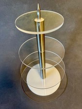 Tortenteller Hochzeit Etagere hochwertig edel für 4 Torten 40/ 32/26/20 cm