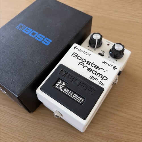 Boss booster preamp waza - bp-1w, booster/preamp