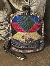 Neu lederrucksack damen