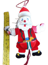 Miniatur Hampelmann Holz kleiner Weihnachtsmann - Erzgebirge? - als Geschenk?