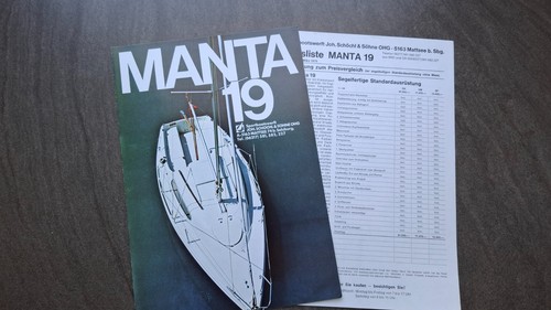Manta segelboot sportboot - , segelboot-sportboot