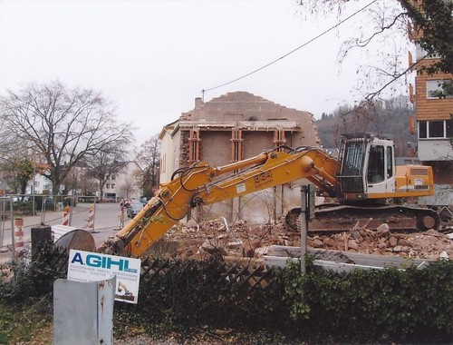 Alter bagger liebherr - bagger,