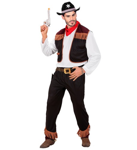 Cowboy kostüm herren - kostüm, shirt