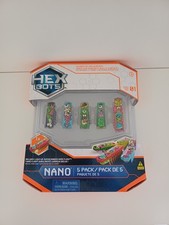 Hex Bots Nano 5 Pack Set - 1 Light Up Bug - Serie 1