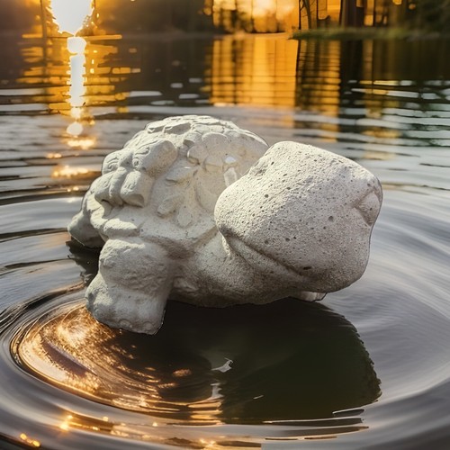 Schildkröte steinguss - schildkröte,