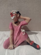 Großer clown mit - clown, maus
