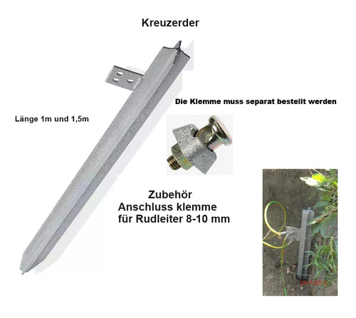 Kreuzerder erdungsspieß - kreuzerder,