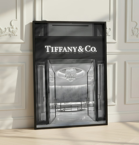 Tiffany co wandbilddruck - tiffany, &