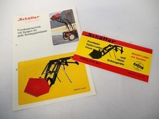 Originaler Prospekt Schäffer