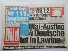 Bild zeitung vom 1989 - bild,