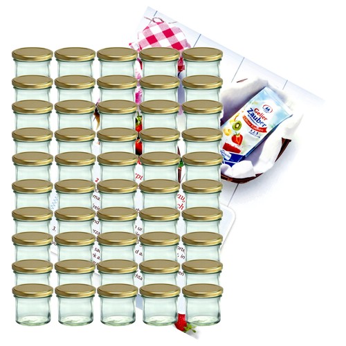 Sturzgläser 125 ml - 50,