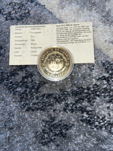 Republic liberia 5 dollar - liberia,
