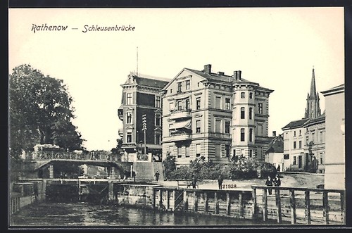 Ansichtskarte rathenow - ansichtskarte,
