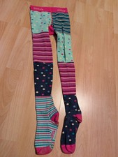 Ringel Pippi Strumpfhose bunt Kinder Gr.  134/140