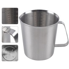 0.5L-2L Edelstahl-Messbecher