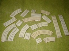 Faller ams   Schienen  - einspurig -   Konvolut mit 20 Schienen - Bastlerware -