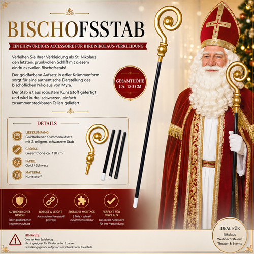 Bischofsstab 130 - , cm