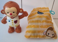 Vtech Anzieh-Äffchen mit Sound & Licht, interaktives Lernspielzeug