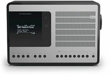 REVO SUPER CONNECT DAB+ FM DIGITAL RADIO Bluetooth Schwarz Silber
