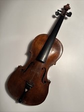 Wunderschöne Violine Geige Korpus Restaurationsobjekt Gestempelt Inlay