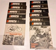 DDR Illustrierter Motorsport IMS 1-11 1988 Trabbi- Skoda Motorrad- 11 Stück