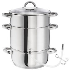 Edelstahl Dampfentsafter Induktion Entsafter Fruchtentsafter Saftpresse Obst Neu